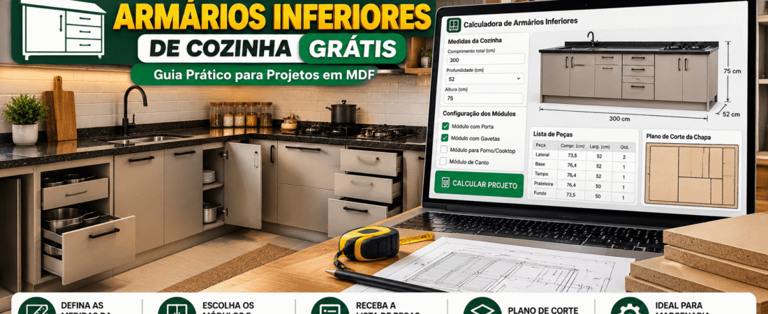 Calculadora de Preço para Móveis Planejados: Como Estimar Custos com MDF e Ferragens de Forma Precisa