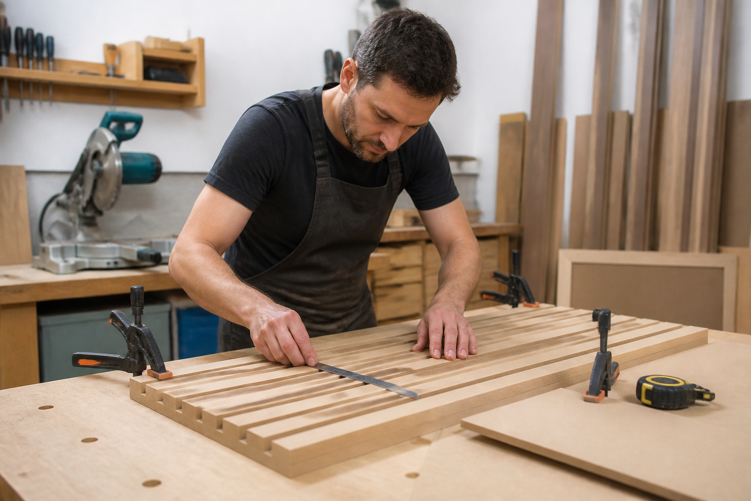 Calculadora de Painel Ripado: Como Planejar e Calcular Ripas e MDF para Marcenaria