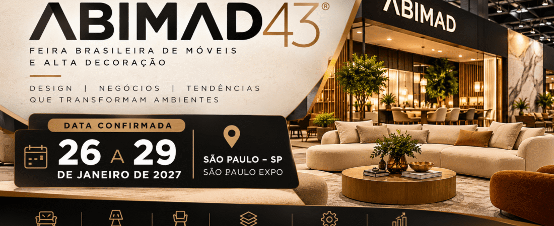 ABIMAD 43 2027: Datas, Local e Credenciamento