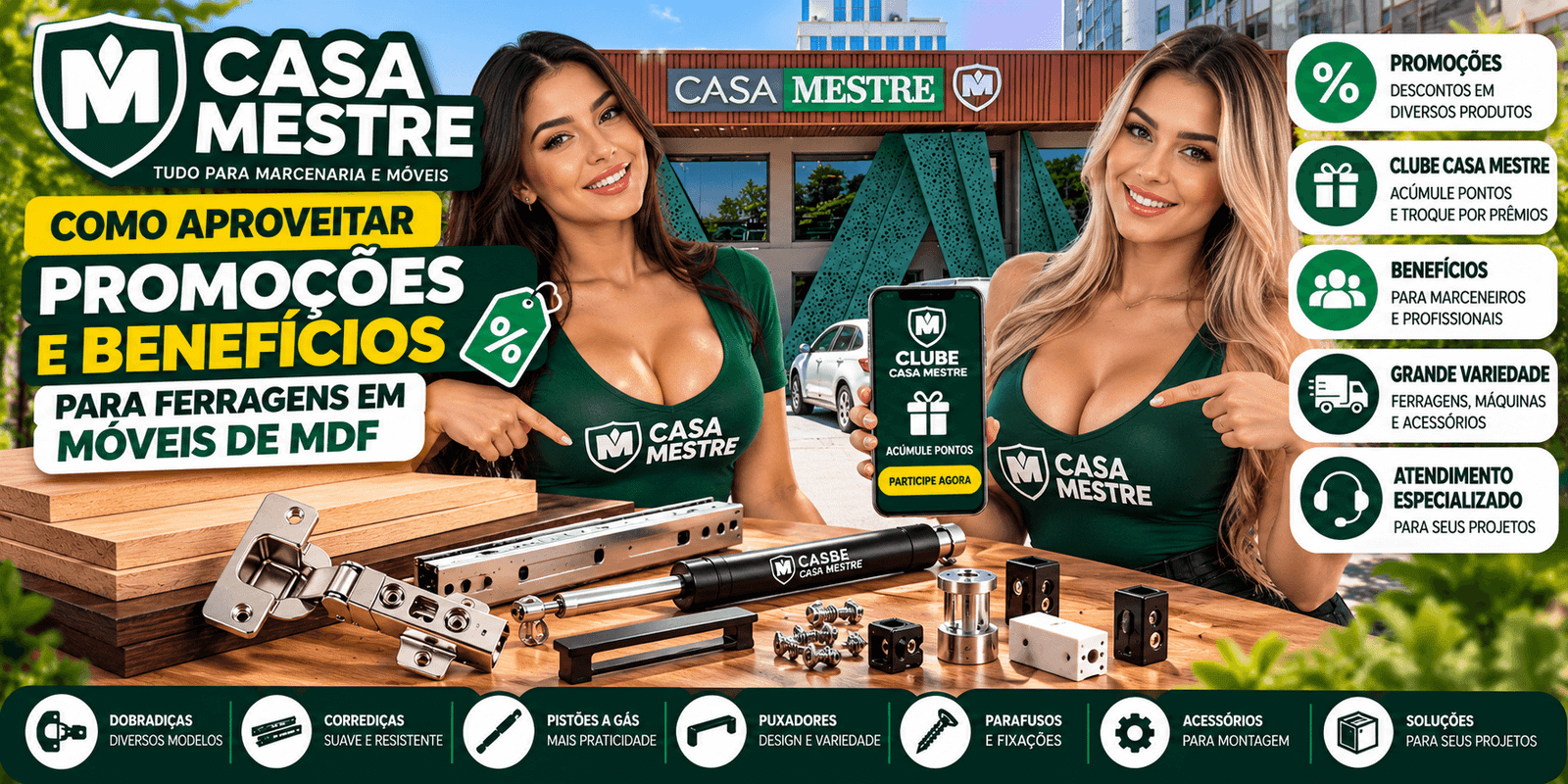 Clube Casa Mestre: Dicas para Planejar Compras de Ferragens para MDF