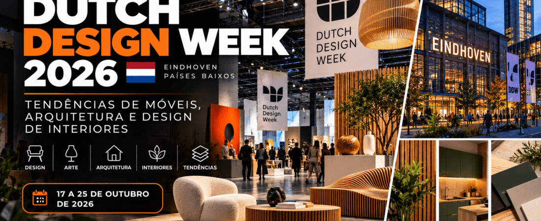 Dutch Design Week 2026: tendências de móveis, arquitetura e design de interiores