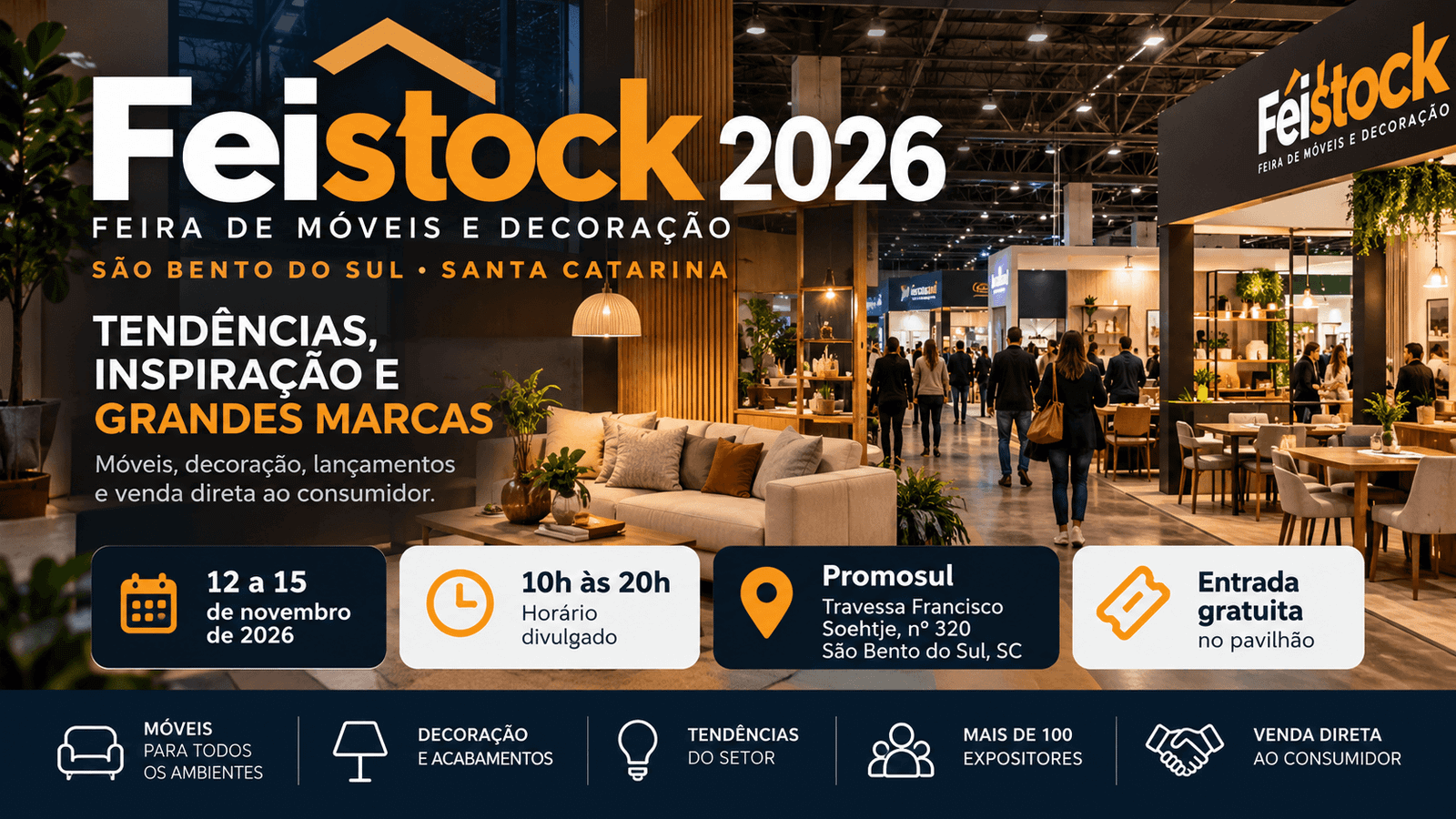 Feistock 2026: Data, Local e Entrada Gratuita