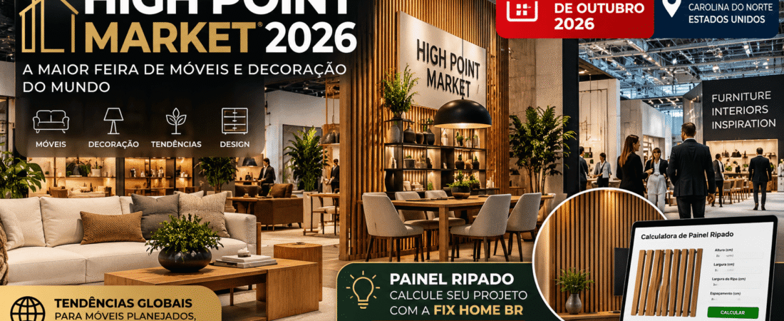 High Point Market 2026 começa amanhã: feira mundial de móveis e decoração